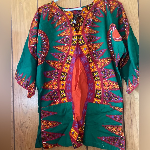 Unisex Ethnic/boho Jamaican tunic tops. Made in European fashion, size: M - Picture 14 of 16